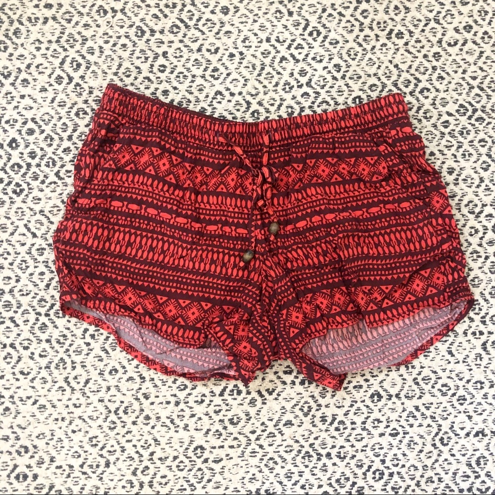 Old Navy Patterned Elastic Waist Shorts